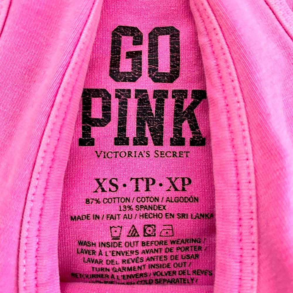 Victorias Secret Pink Stretchy Tank - Picture 4 of 5